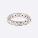 Ruby-Diamond-Memory-Ring - photo 4