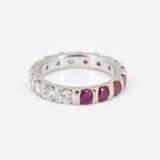 Ruby-Diamond-Memory-Ring - photo 5