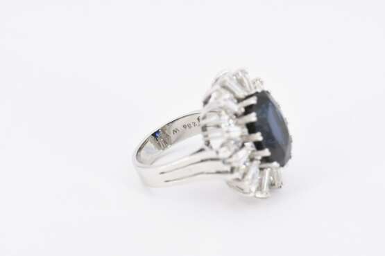 Sapphire-Diamond-Ring - photo 6