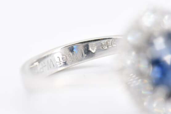 Sapphire-Diamond-Ring - Foto 7