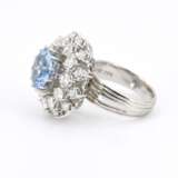 Aquamarine-Diamond-Ring - Foto 3
