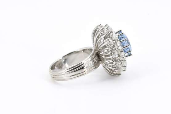 Aquamarine-Diamond-Ring - Foto 5