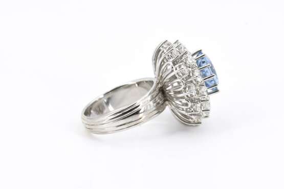 Aquamarine-Diamond-Ring - photo 5