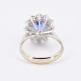 Tansanite-Diamond-Ring - фото 4