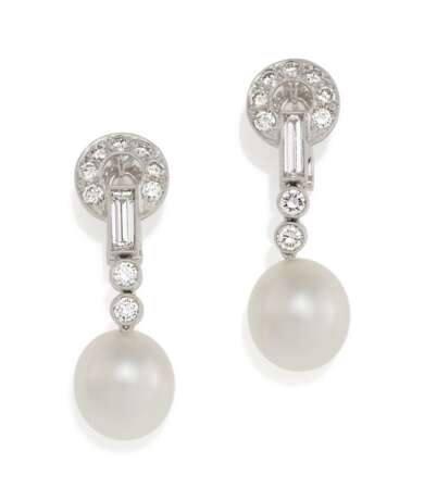 South Seas-Cultures Pearl-Diamond-Ear Jewelry - фото 1