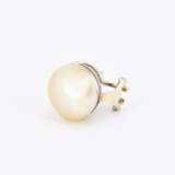 Natural Pearl-Ear Stud Clips - photo 2