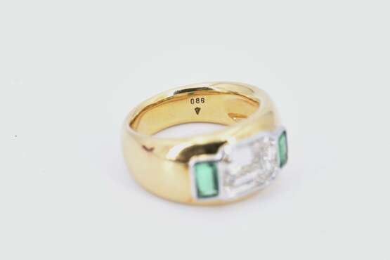 Emerald-Diamond-Ring - Foto 7