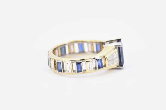 Diamond-Sapphire-Ring - photo 5