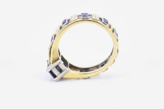 Diamond-Sapphire-Ring - photo 7