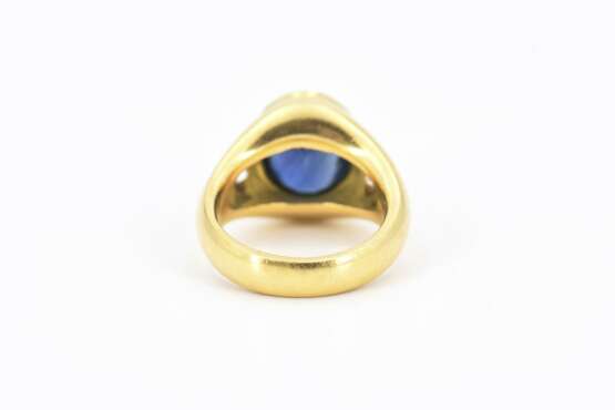 Sapphire-Diamond-Ring - photo 4