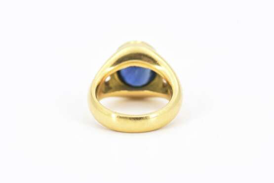 Sapphire-Diamond-Ring - Foto 4