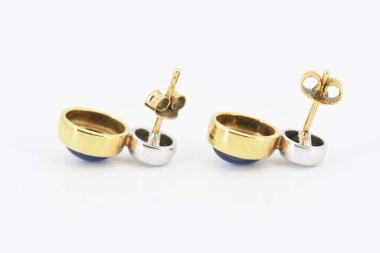 Sapphire-Diamond-Set: Necklace and Ear Studs - photo 3