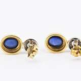 Sapphire-Diamond-Set: Necklace and Ear Studs - photo 5