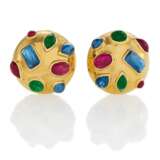 Gemstone-Ear Clips - photo 1