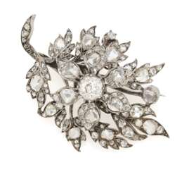 Historic Diamond-Brooch