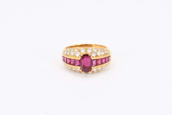 Ruby-Diamond-Ring - Foto 2