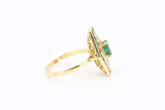 Emerald-Diamond-Ring - Foto 5