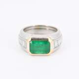 Emerald-Diamond-Ring - Foto 2