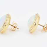 Opal-Diamond-Ear Studs - Foto 3