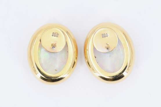 Opal-Diamond-Ear Studs - Foto 5