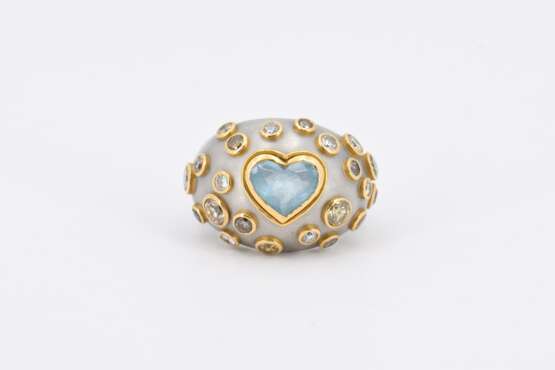 Topaz-Diamond-Ring - photo 2