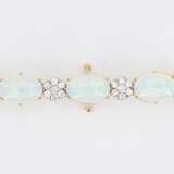 Opal-Diamond-Set: Brooch and Ear Pendants - фото 5