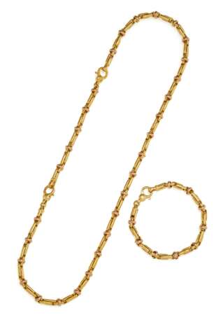 Gold-Set: Bracelet and Necklace - Foto 1