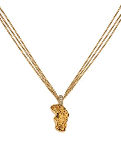 Diamond-Gold-Necklace - фото 1