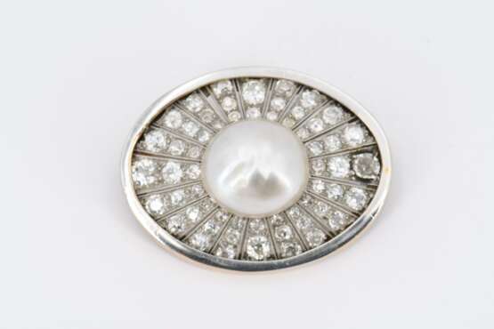 Diamond-Pearl-Brooch - Foto 4