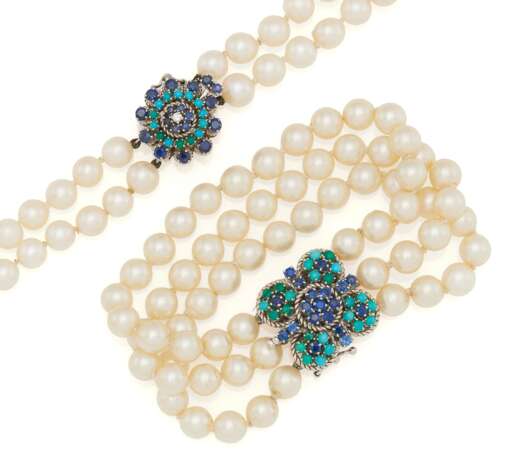 Pearl-Set: Necklace and Bracelet - фото 1