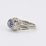 Sapphire-Diamond-Ring - photo 3