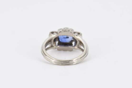 Sapphire-Diamond-Ring - photo 4