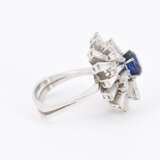 Sapphire-Diamond-Ring - Foto 5
