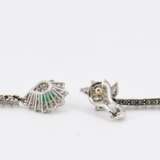 Emerald-Diamond-Ear Clip Pendants - фото 4