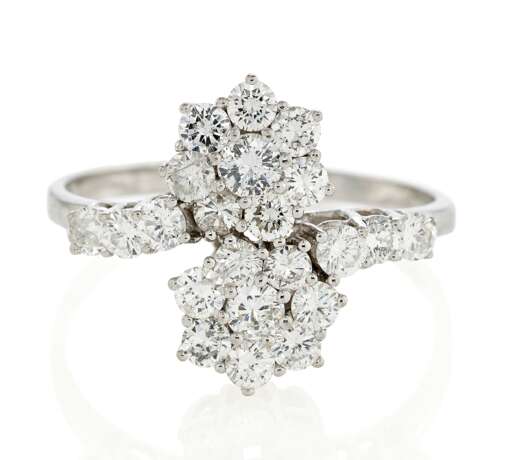Toi et Moi-Diamond-Ring - Foto 1