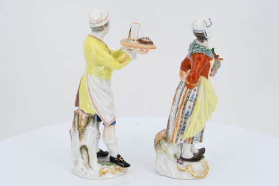 12 porcelain figurines from a series "Cris de Paris" - Foto 2