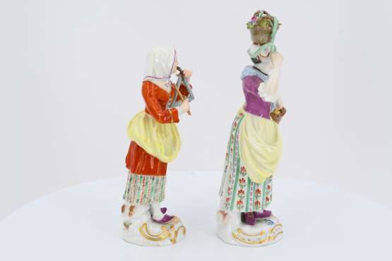 12 porcelain figurines from a series "Cris de Paris" - Foto 7