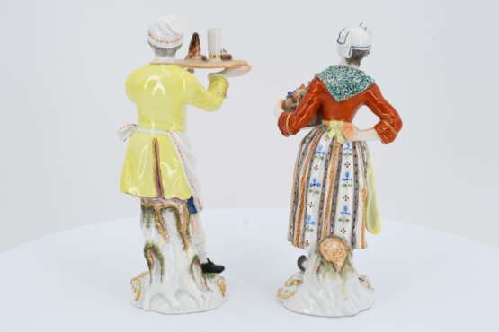 12 porcelain figurines from a series "Cris de Paris" - Foto 27
