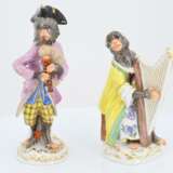 19 porcelain figurines and one music desk from the ape chapel - Foto 25