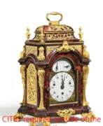Markwick Markham & Francis Perigal. Exquisite George III Bracket Clock made of wood, tortoiseshell and firegilt bronze