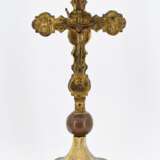 Gothic lecture cross made of wood and copper - photo 2