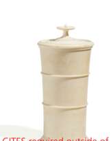 Lidded ivory chalice