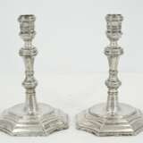 Pair of baroque silver chandeliers - Foto 7