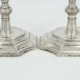 Pair of baroque silver chandeliers - фото 5