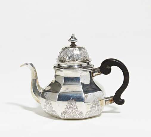 Régence silver tea pot - фото 1