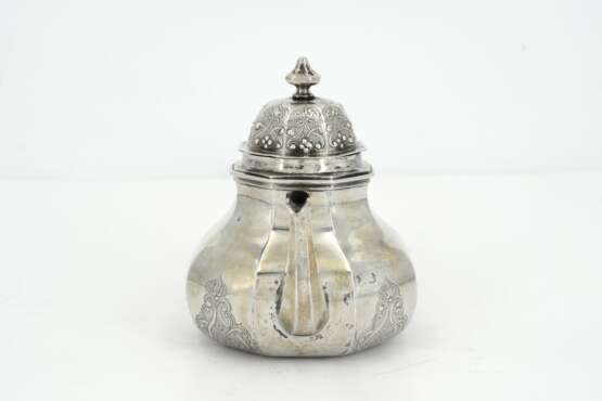 Régence silver tea pot - photo 3