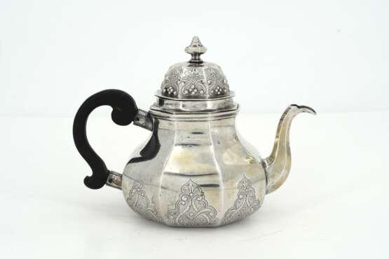 Régence silver tea pot - photo 4
