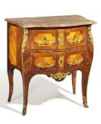 François Mondon. Kingwood and rosewood chest of drawers Louis XV