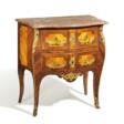 Kingwood and rosewood chest of drawers Louis XV - Архив аукционов