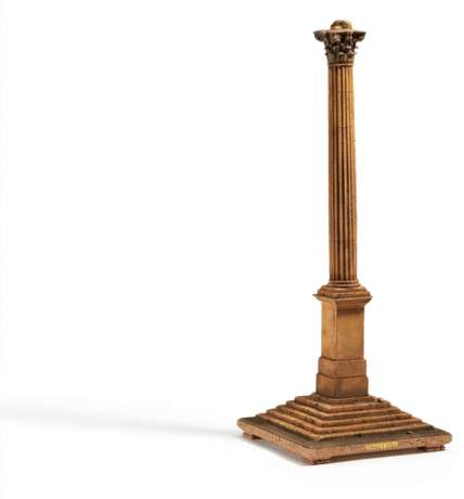 Cork model of the Phocas Column in Rome - photo 1